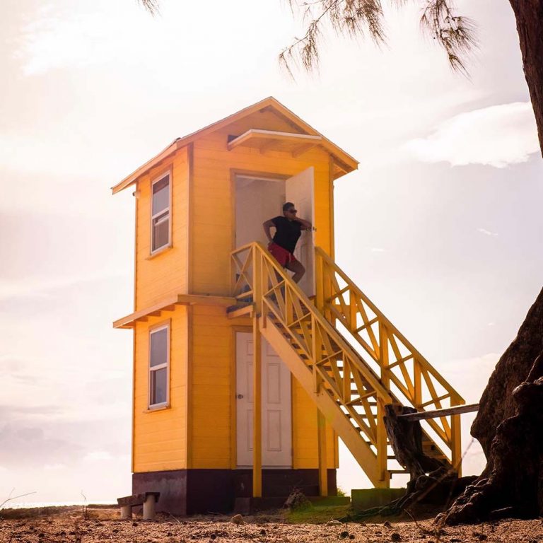 Keeping Watch at Miami Beach, Barbados
